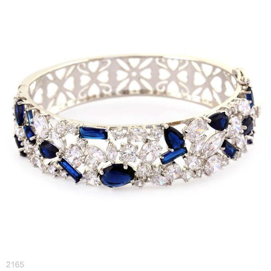 multi-faceted statement bracelet